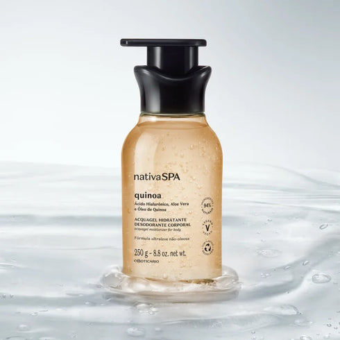 O Boticário Quinoa Nativa SPA Acquagel Moisturizing Deodorant 250g